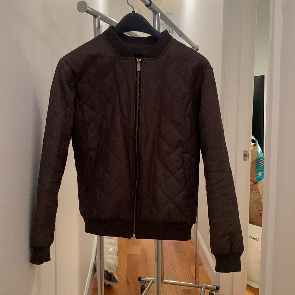 Won Hundred Waxed lightweight bomber jacket